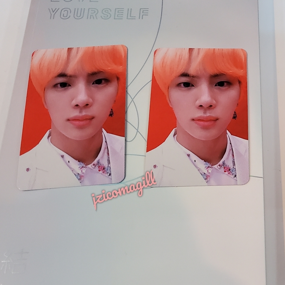 BTS [Ver. S] 2 JIN PC's+LY:Answer Album+ Sticker Set